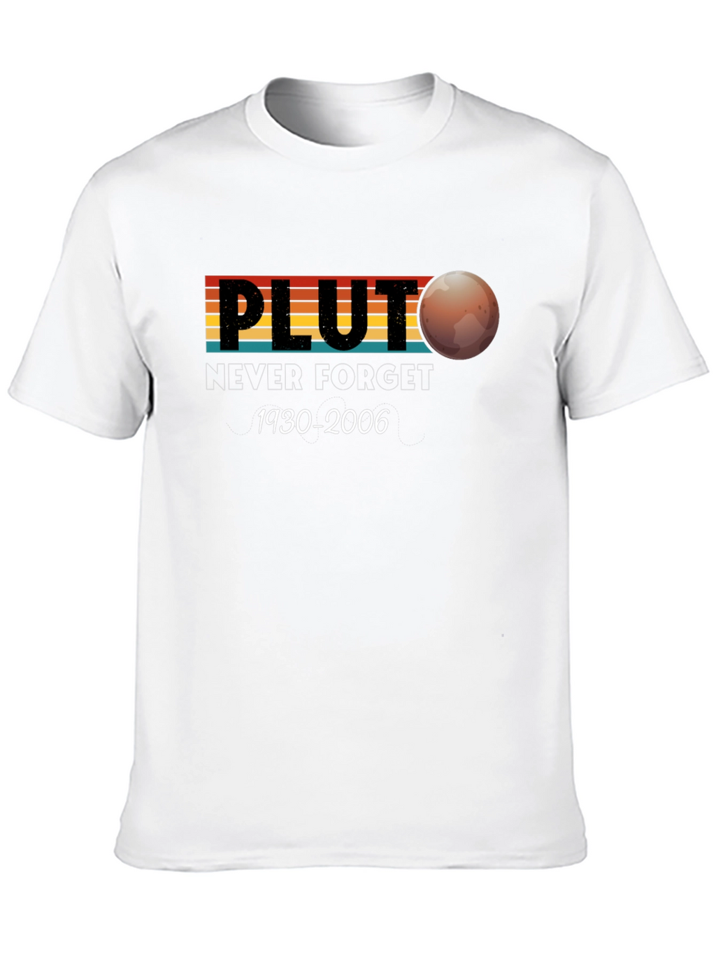 Pluto Never Forget Retro T-Shirt
