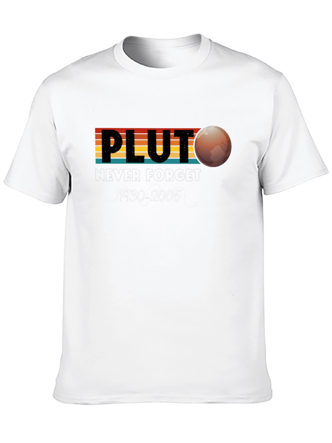 Pluto Never Forget Retro T-Shirt