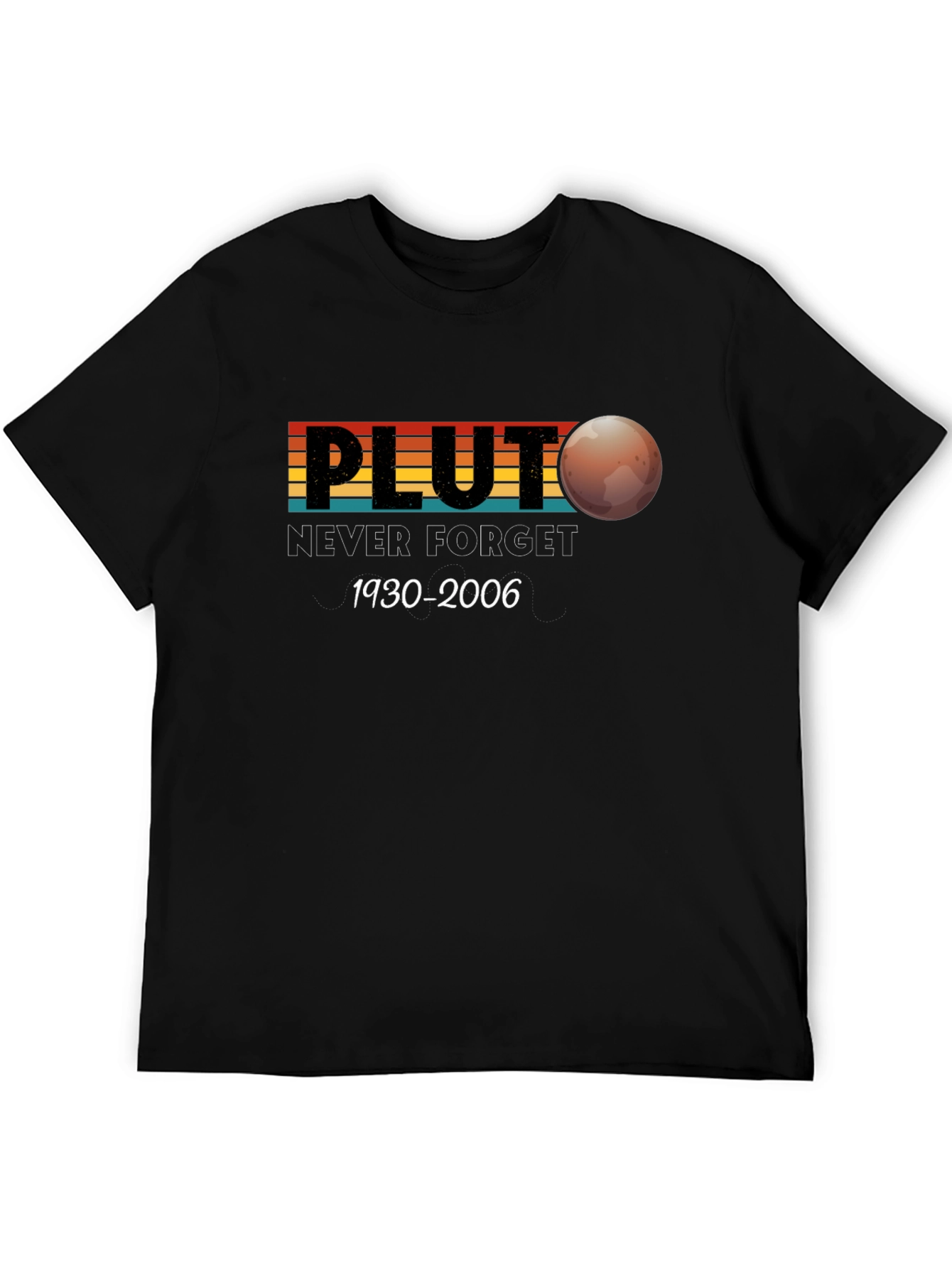 Pluto Never Forget Retro T-Shirt