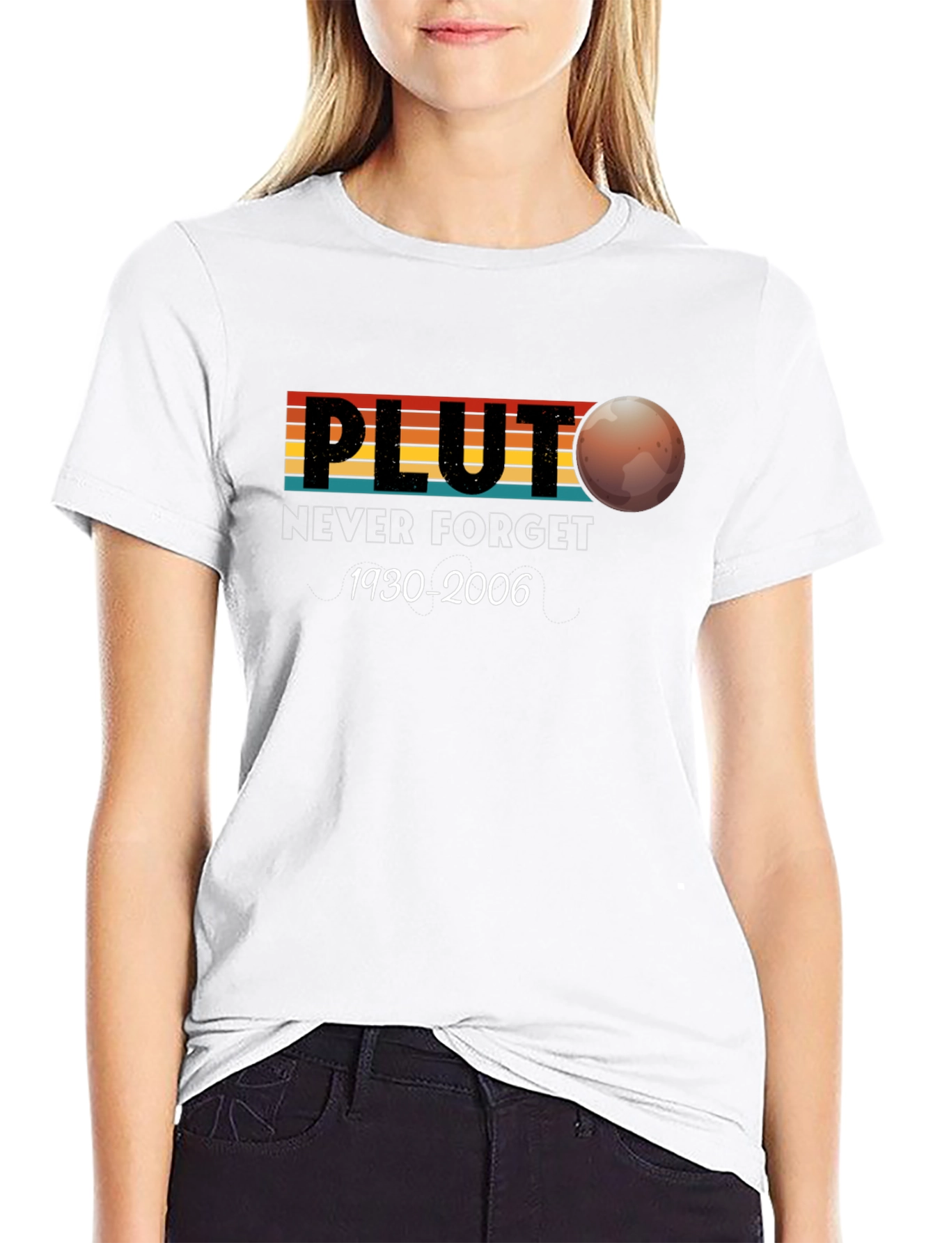 Pluto Never Forget Retro T-Shirt