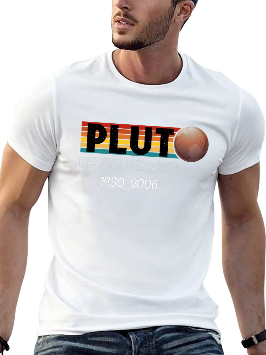 Pluto Never Forget Retro T-Shirt