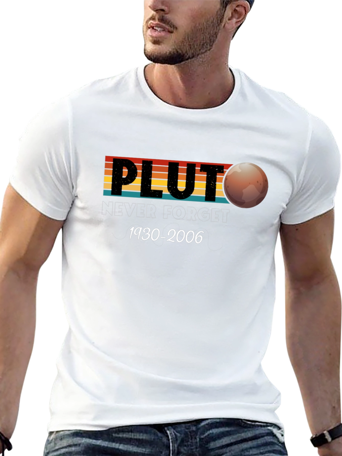 Pluto Never Forget Retro T-Shirt