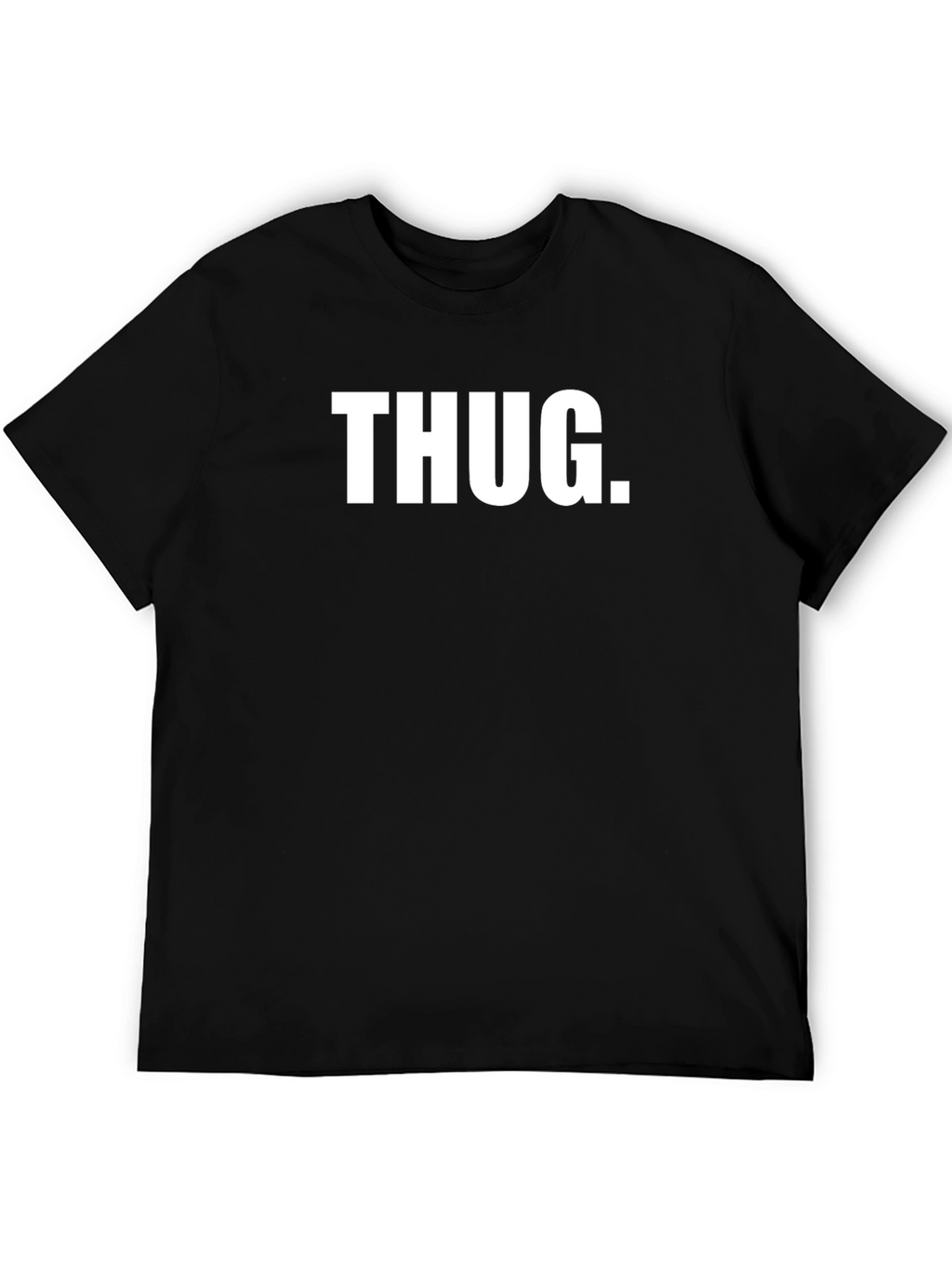 Thug Graphic Black T-Shirt