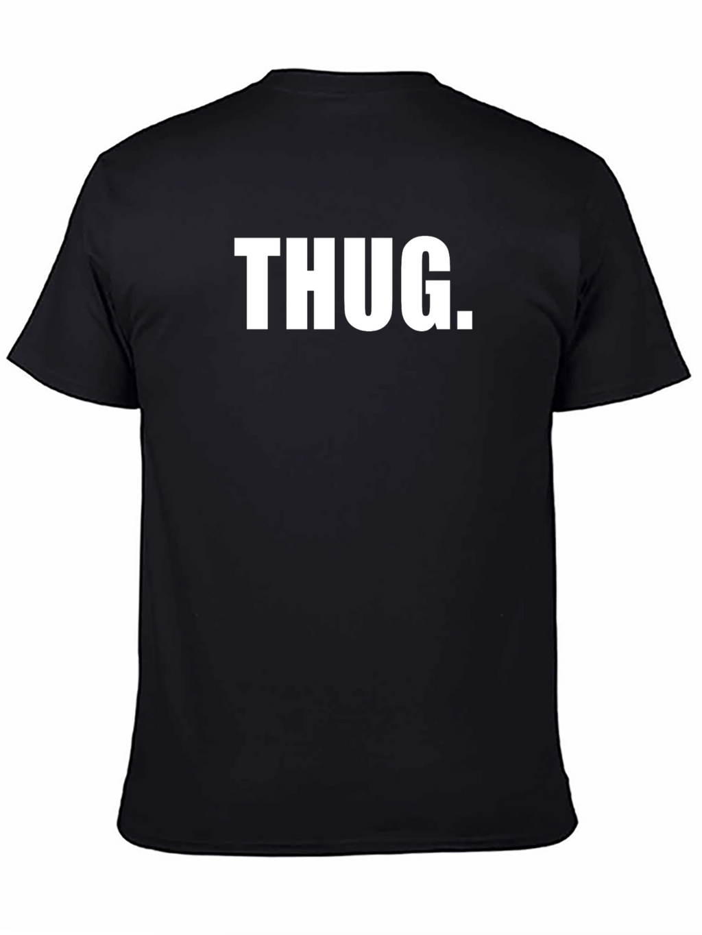 Thug Graphic Black T-Shirt
