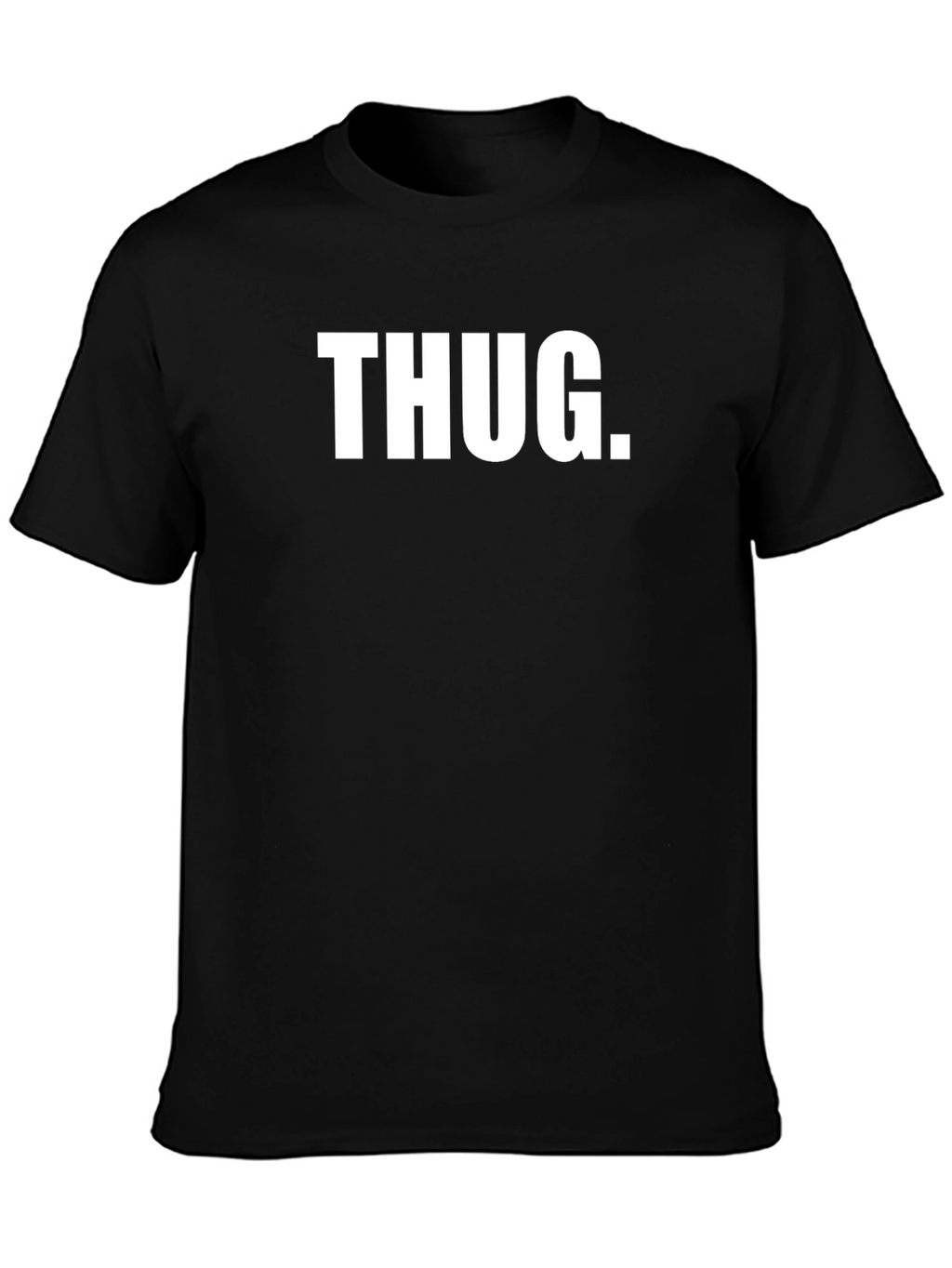 Thug Graphic Black T-Shirt