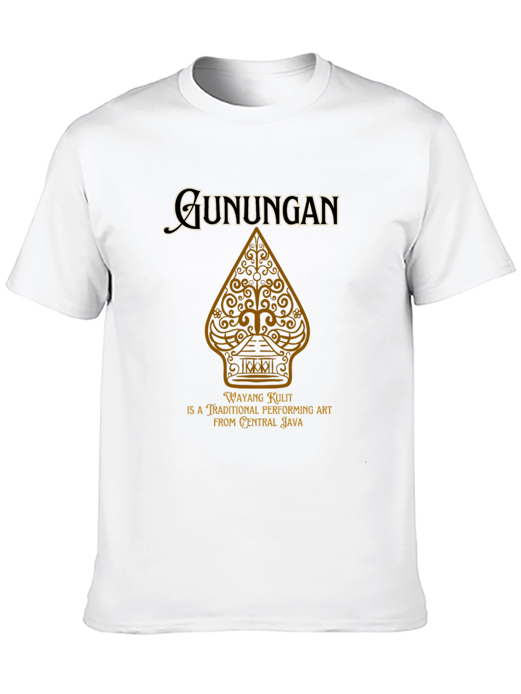 Gunungan Wayang Kulit T-Shirt