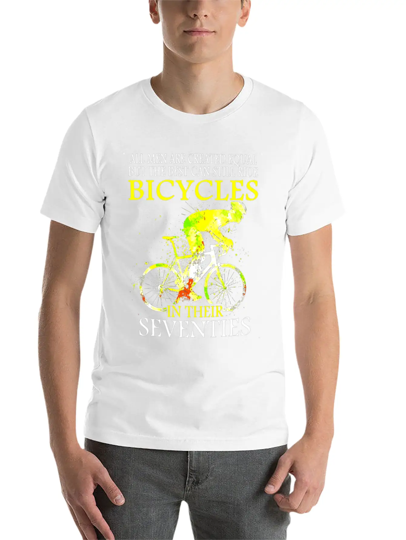 Equal Cycling Seventies Unisex Casual T-Shirt – Clean Design For Daily Comfort