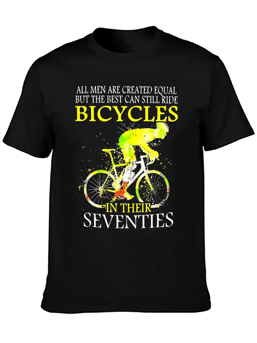 Equal Cycling Seventies Unisex Casual T-Shirt – Clean Design For Daily Comfort