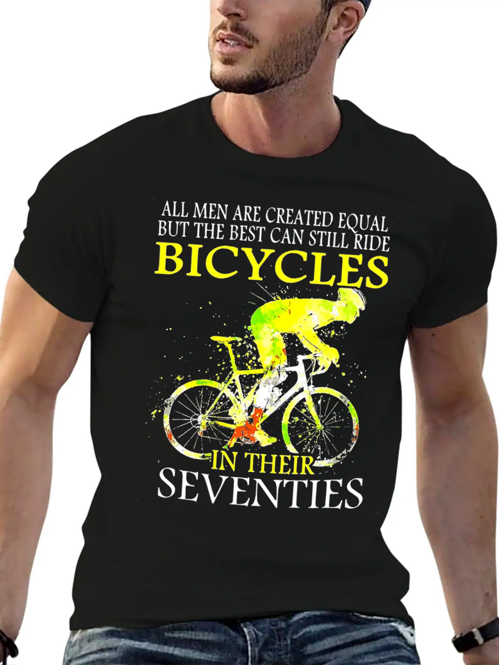 Equal Cycling Seventies Unisex Casual T-Shirt – Clean Design For Daily Comfort