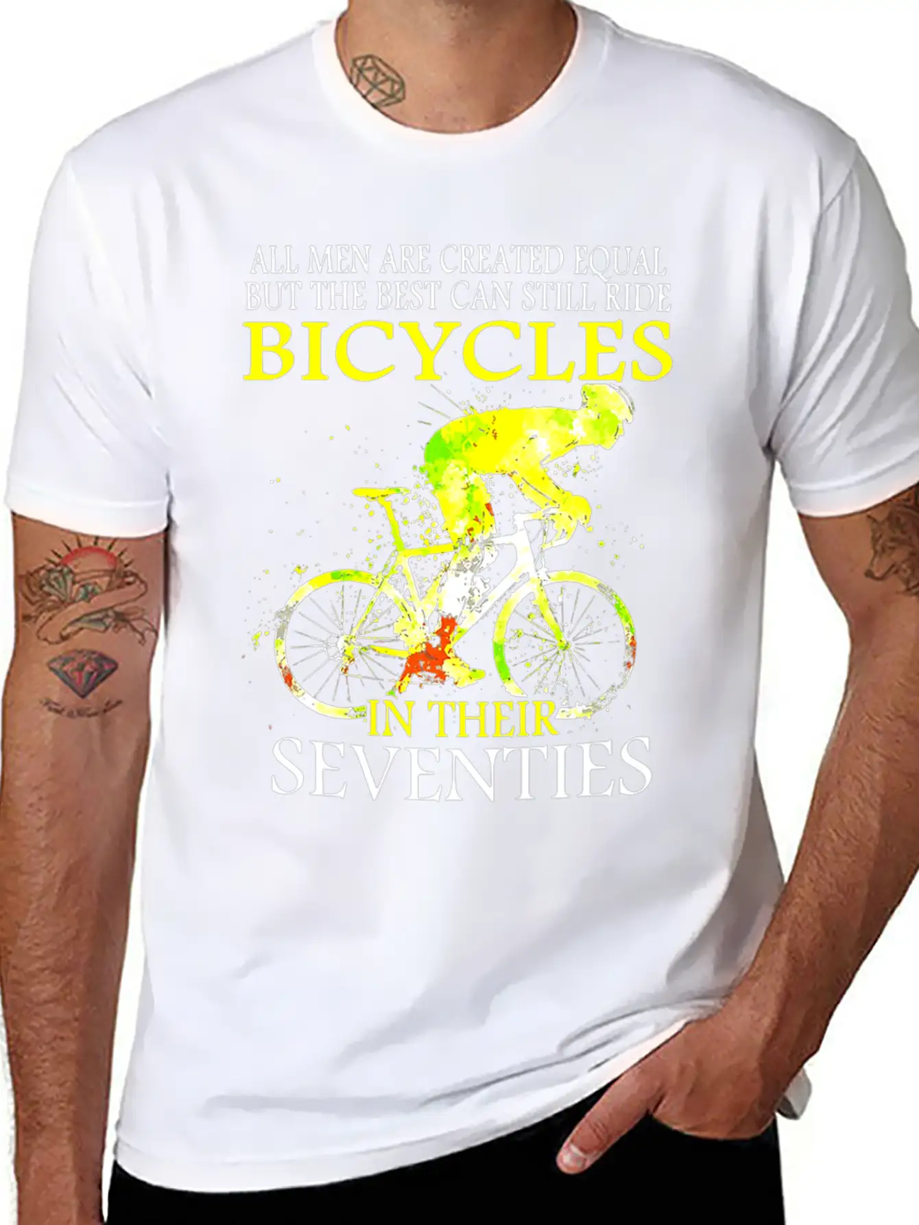 Equal Cycling Seventies Unisex Casual T-Shirt – Clean Design For Daily Comfort