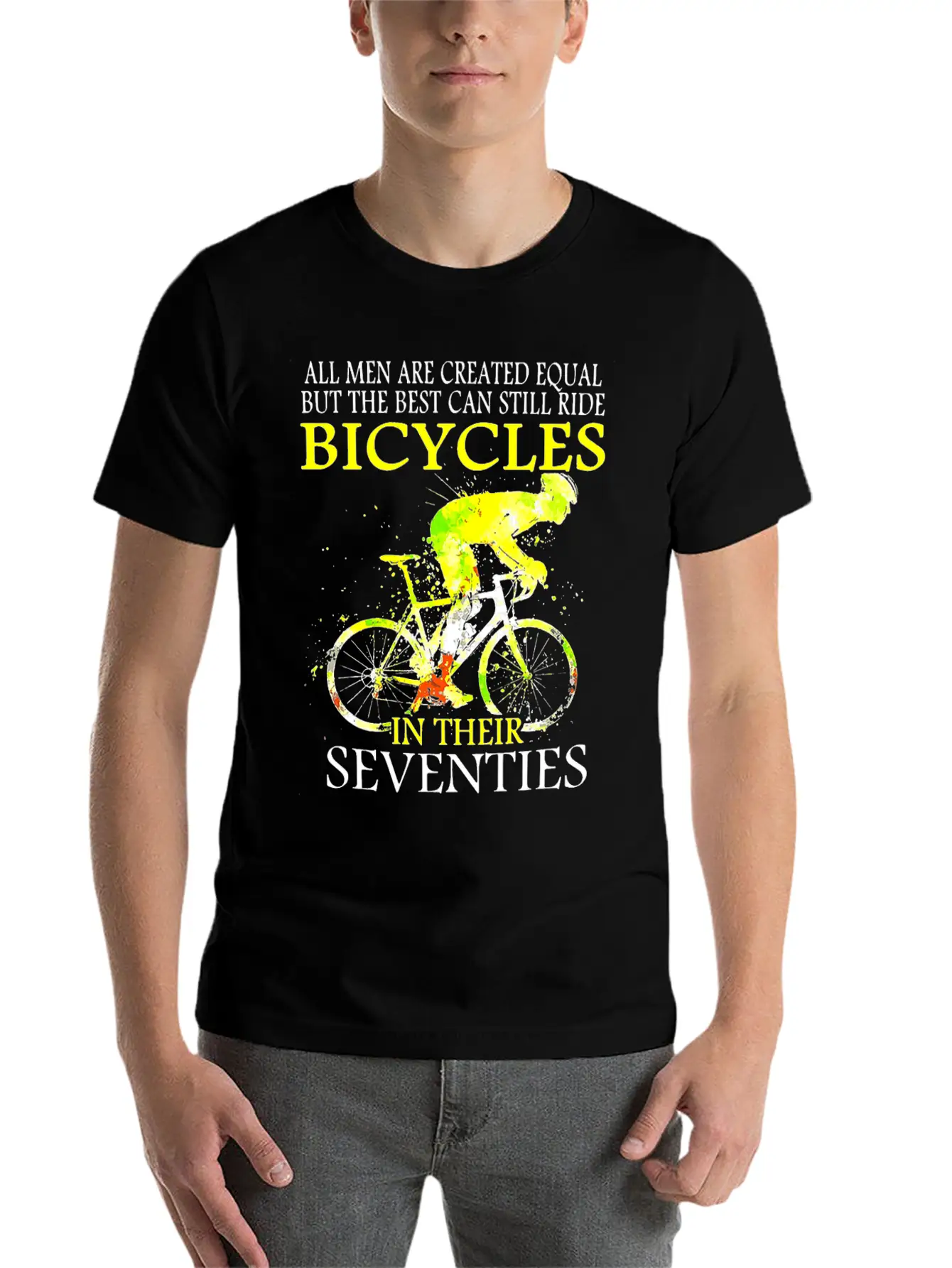 Equal Cycling Seventies Unisex Casual T-Shirt – Clean Design For Daily Comfort