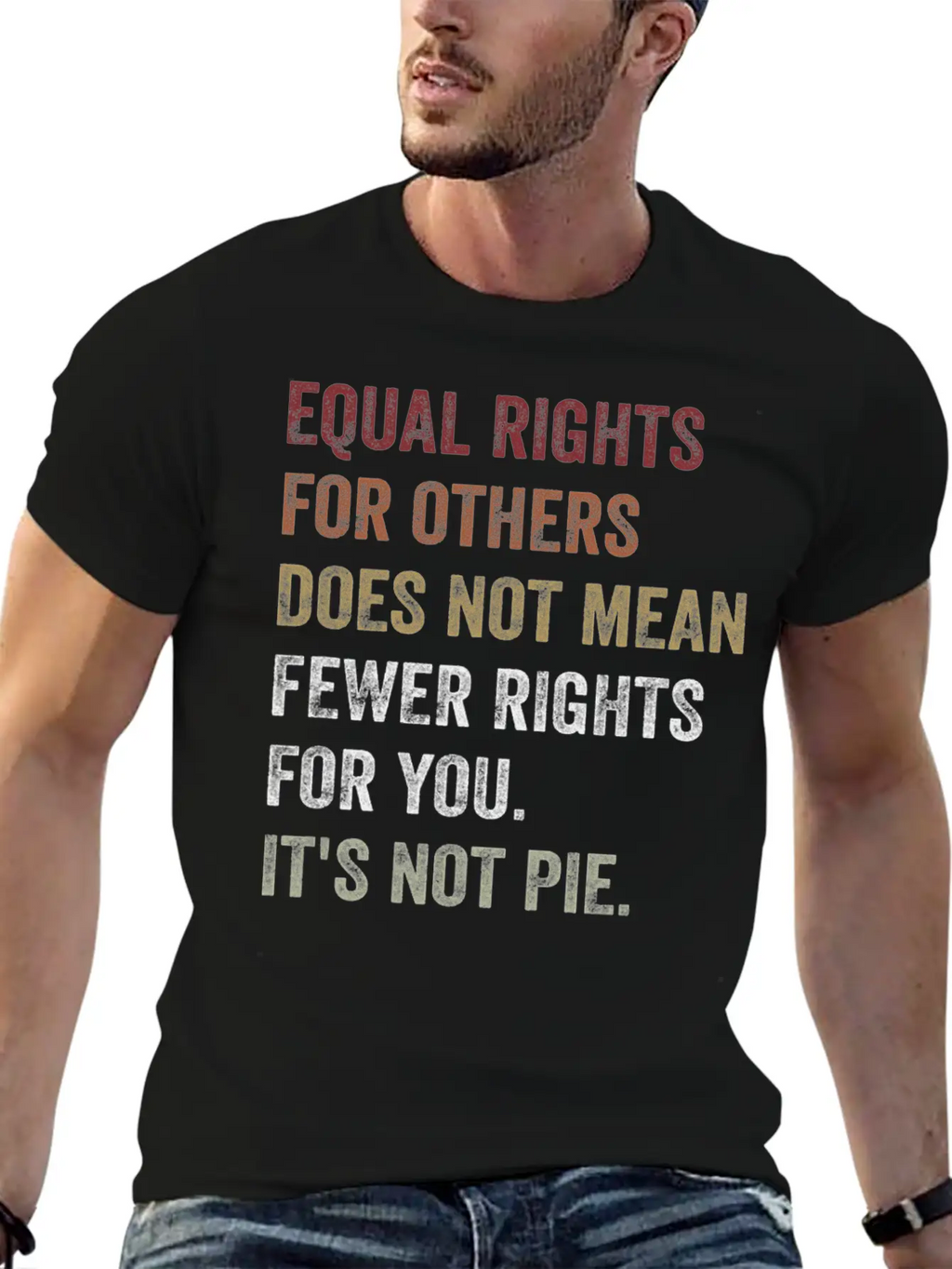Equal Rights For Others Does Not Mean Unisex Casual T-Shirt – Clean Design For Daily Comfort