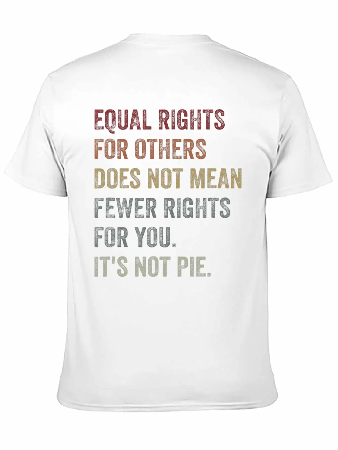Equal Rights For Others Does Not Mean Unisex Casual T-Shirt – Clean Design For Daily Comfort