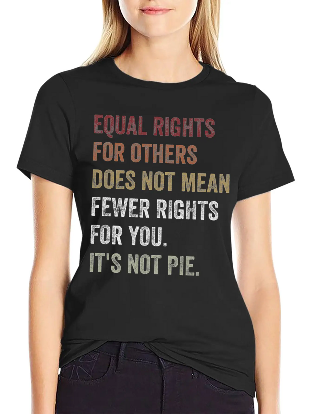 Equal Rights For Others Does Not Mean Unisex Casual T-Shirt – Clean Design For Daily Comfort