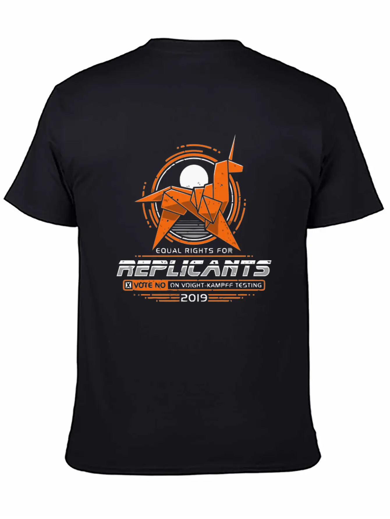 EQUAL RIGHTS FOR REPLICANTS Classic Fit Graphic Tee For Daily Comfort – Unisex Cotton Shirt