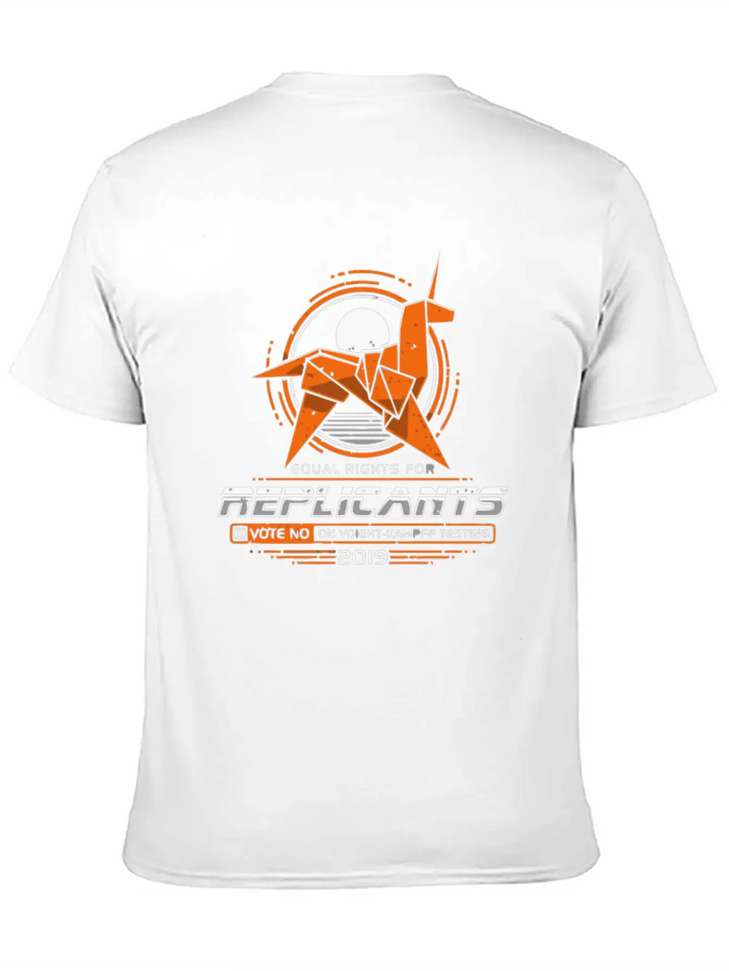 EQUAL RIGHTS FOR REPLICANTS Classic Fit Graphic Tee For Daily Comfort – Unisex Cotton Shirt