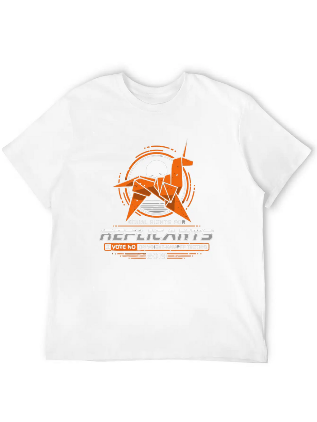EQUAL RIGHTS FOR REPLICANTS Classic Fit Graphic Tee For Daily Comfort – Unisex Cotton Shirt