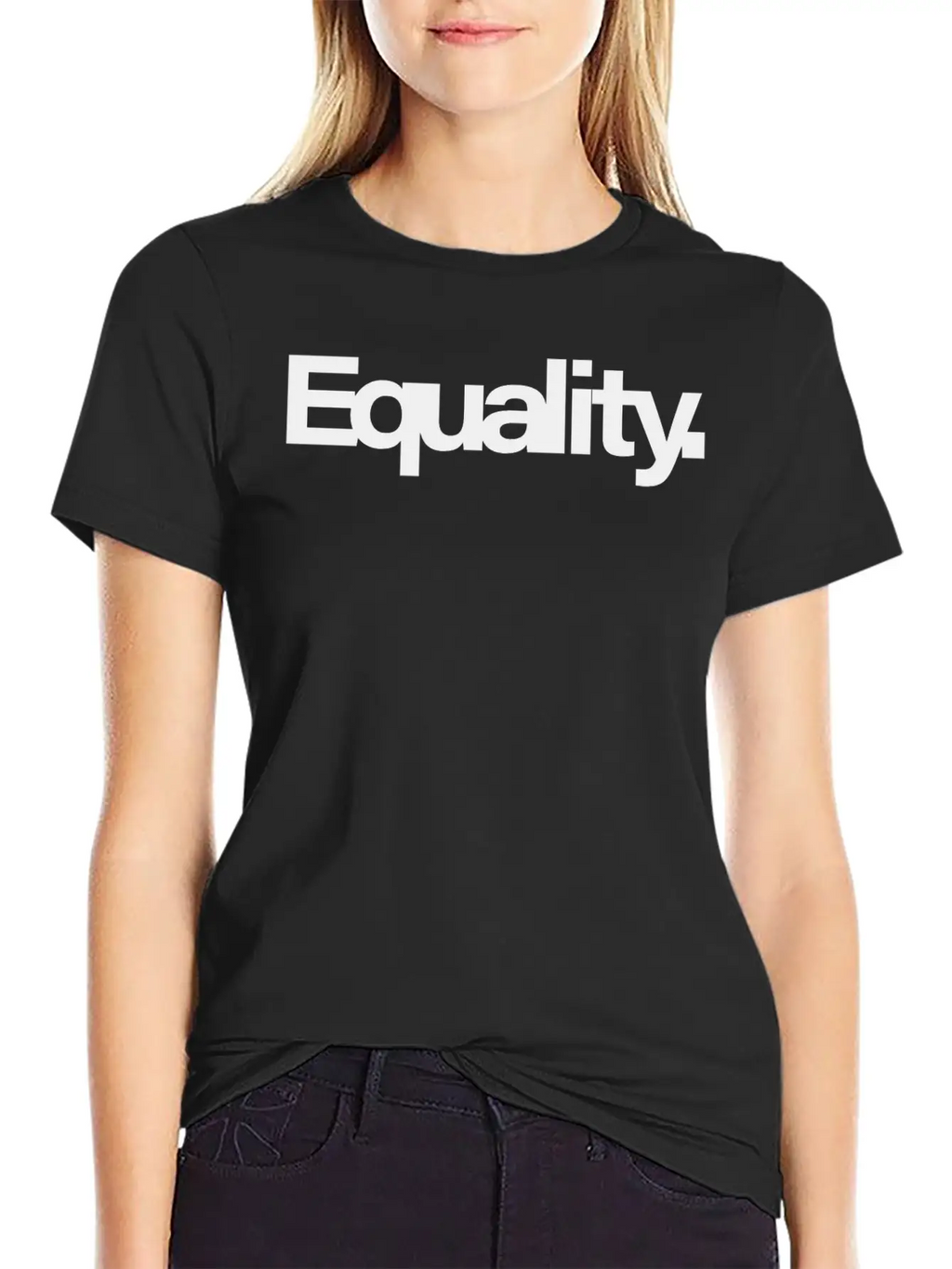 Equality Unisex Short Sleeve Soft Cotton T-Shirt – Casual Everyday Wear