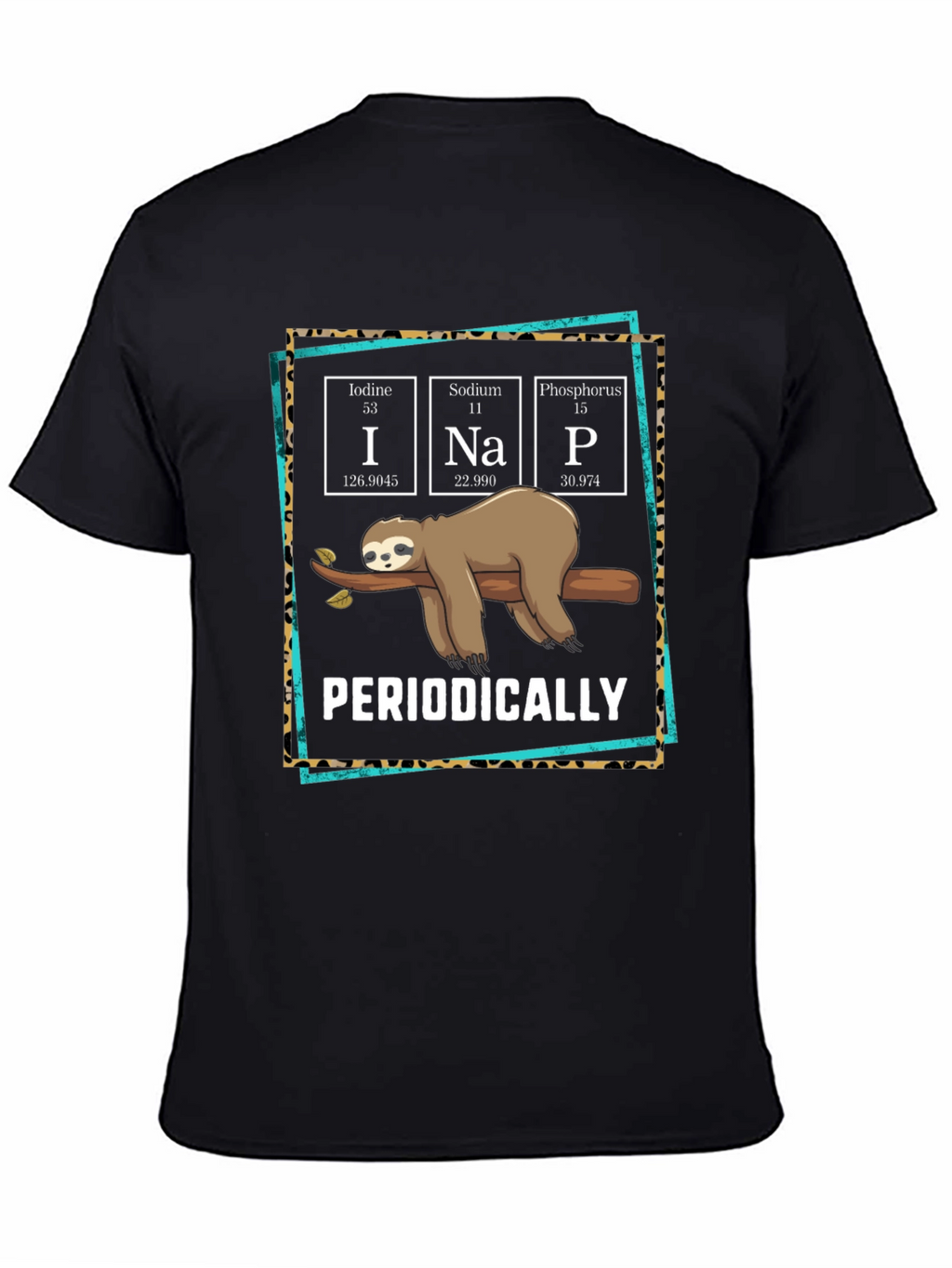 Funny Periodic Table Sloth T-Shirt