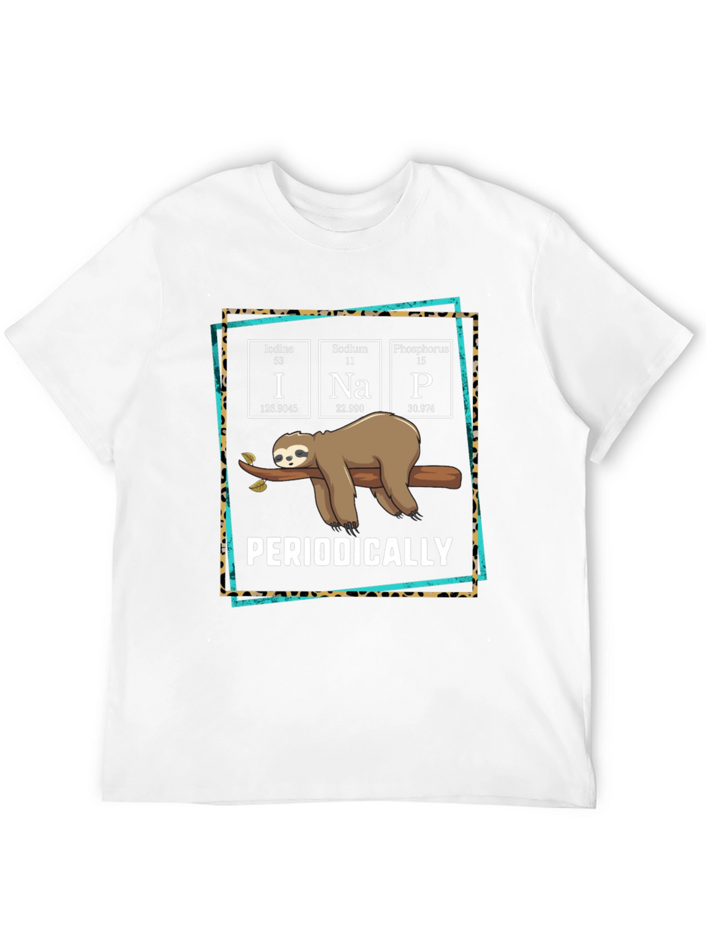 Funny Periodic Table Sloth T-Shirt