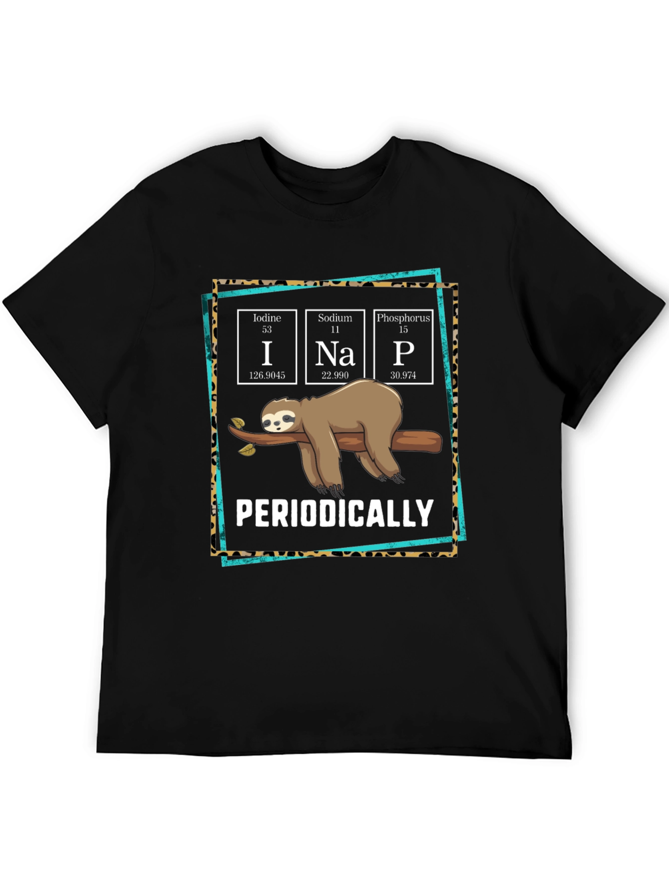 Funny Periodic Table Sloth T-Shirt