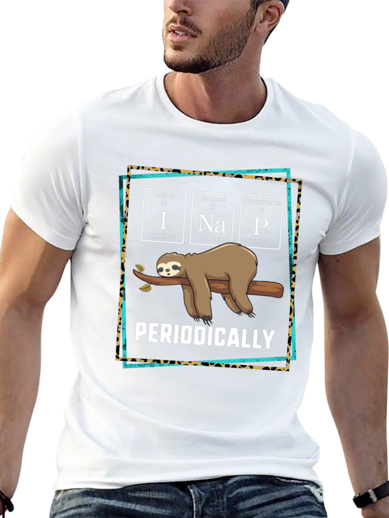 Funny Periodic Table Sloth T-Shirt