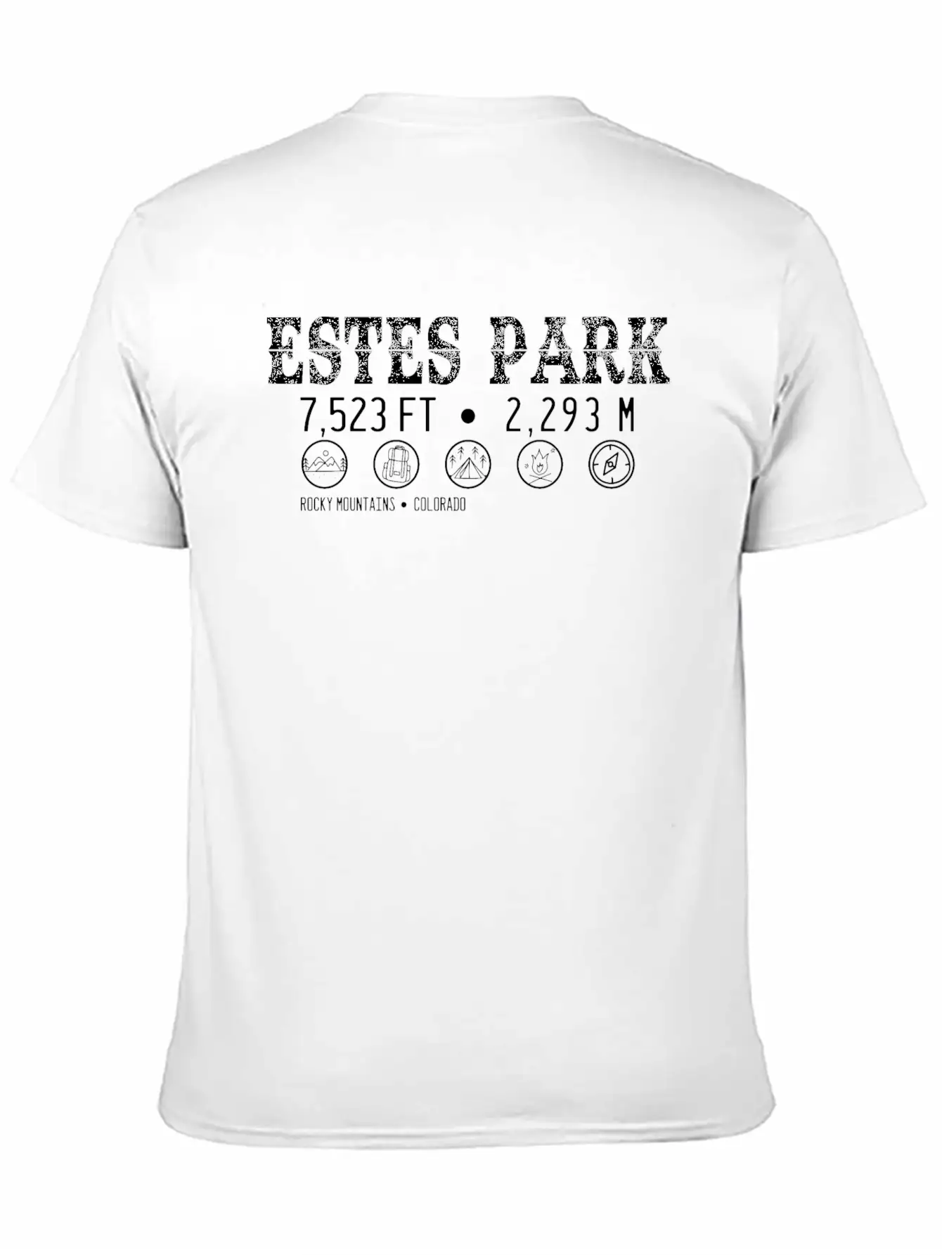 Estes Park Colorado Rocky Mountain National Park Unisex Casual T-Shirt – Clean Design For Daily Comfort