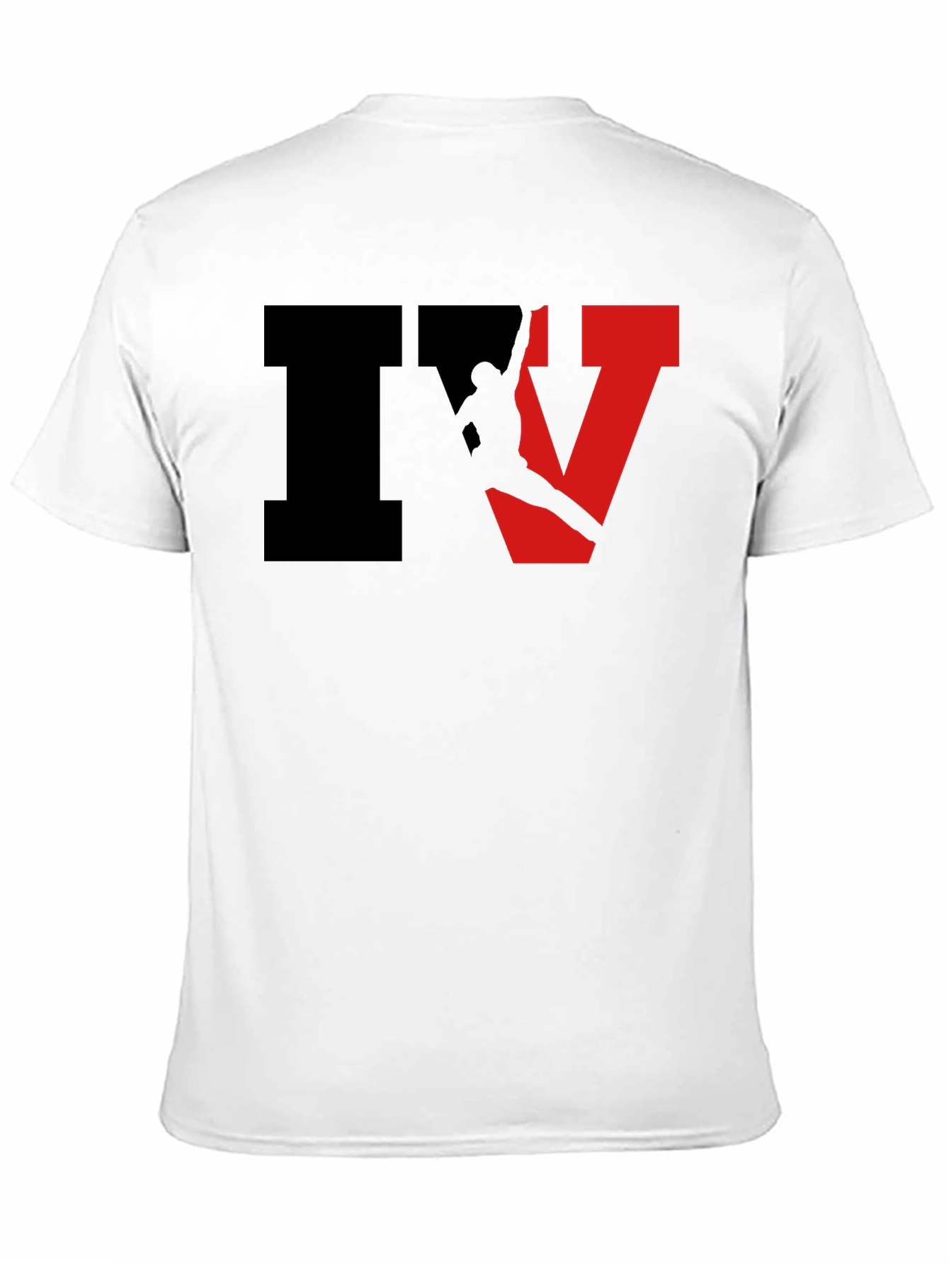 Stylish Black IV Graphic T-Shirt
