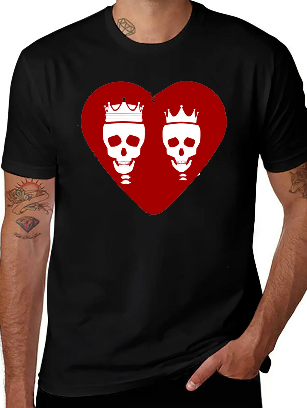 Eternal Love Unisex Short Sleeve Soft Cotton T-Shirt – Casual Everyday Wear