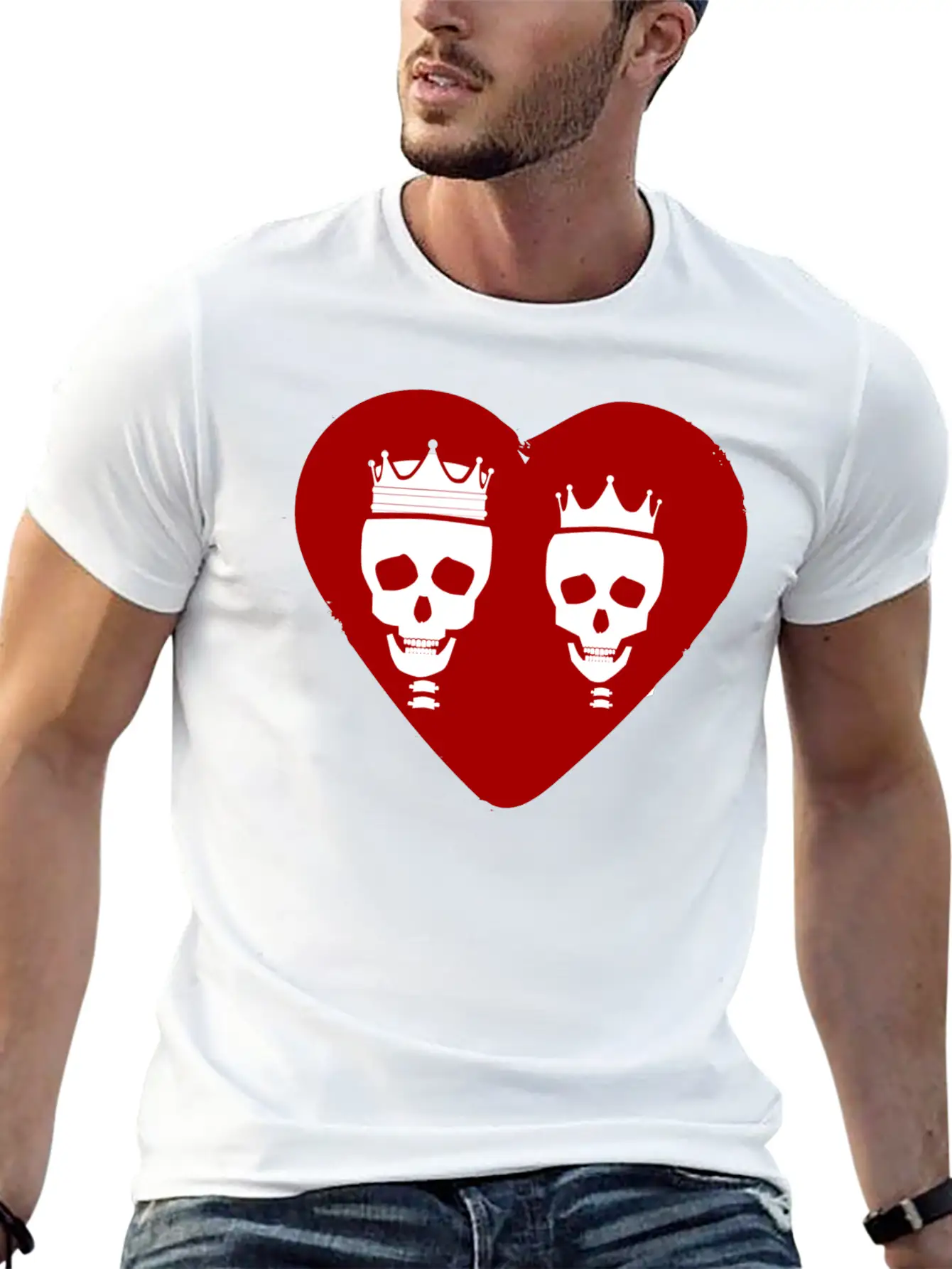 Eternal Love Unisex Short Sleeve Soft Cotton T-Shirt – Casual Everyday Wear