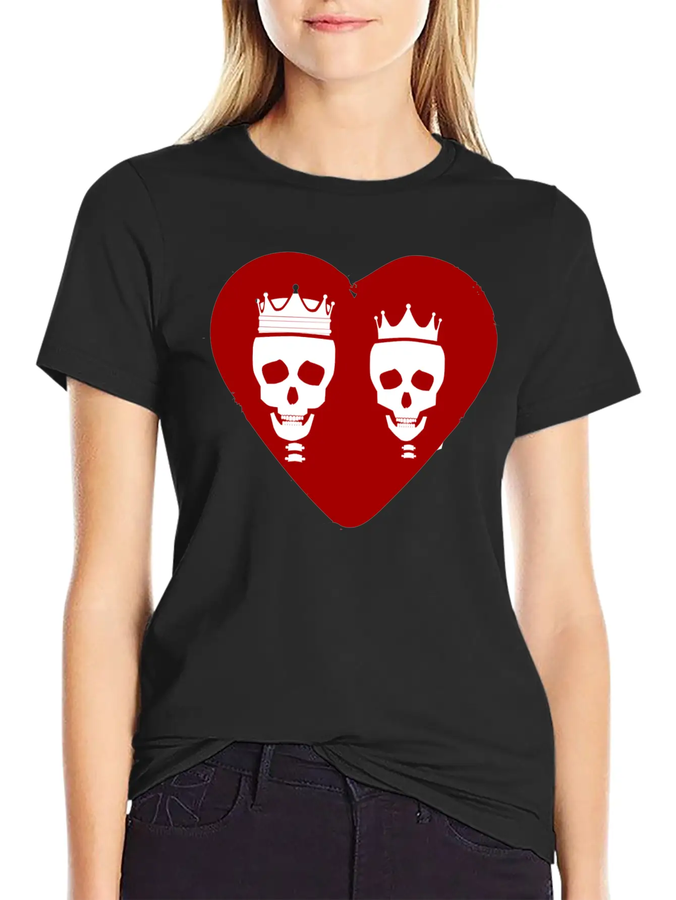 Eternal Love Unisex Short Sleeve Soft Cotton T-Shirt – Casual Everyday Wear