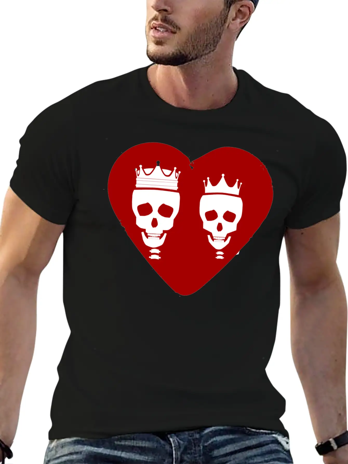 Eternal Love Unisex Short Sleeve Soft Cotton T-Shirt – Casual Everyday Wear