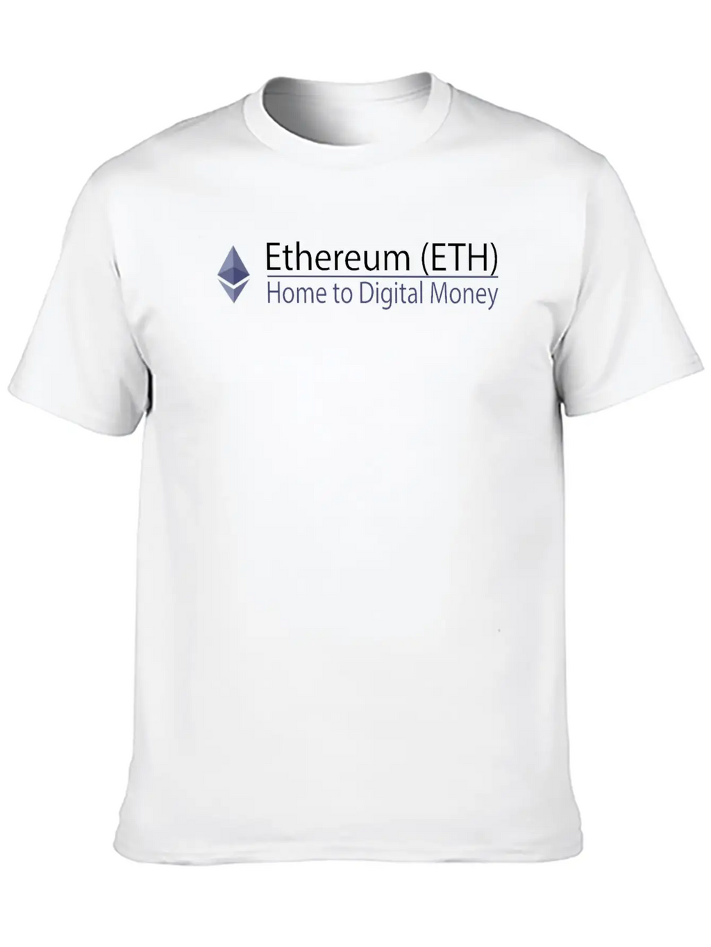 Ethereum Essential Cotton Tee For Daily Outfits – Unisex Style