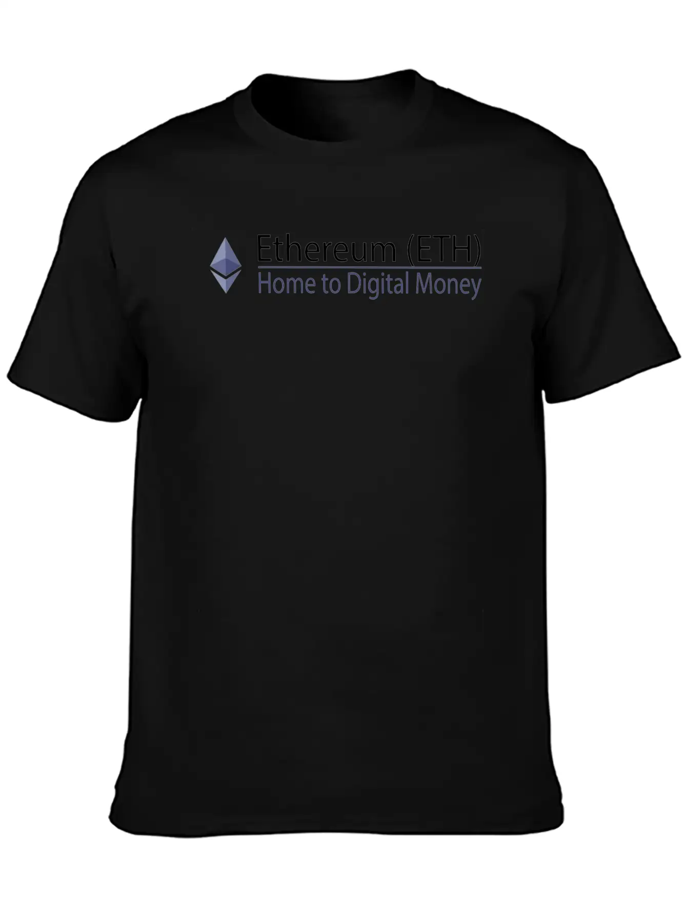 Ethereum Essential Cotton Tee For Daily Outfits – Unisex Style