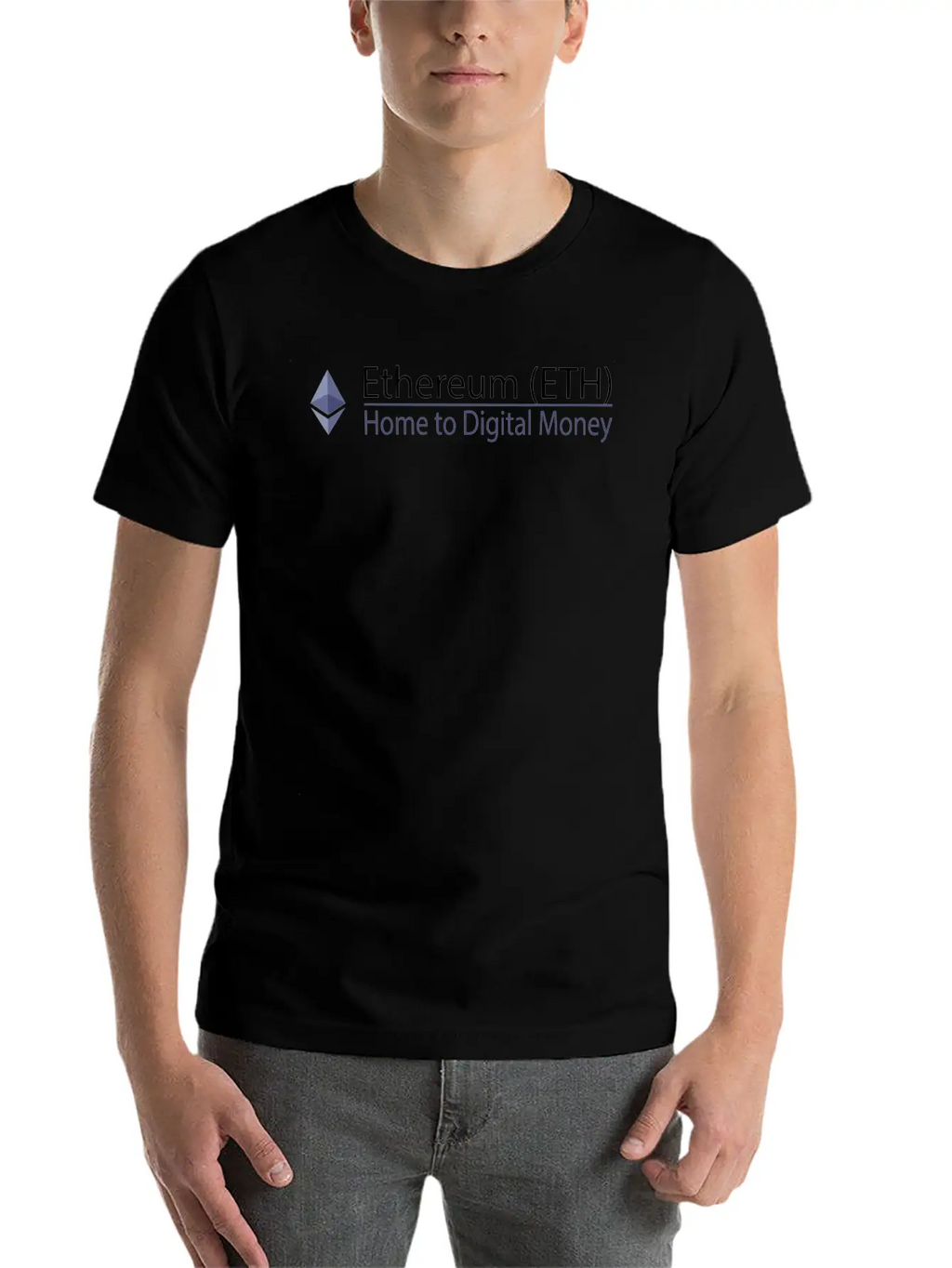 Ethereum Essential Cotton Tee For Daily Outfits – Unisex Style