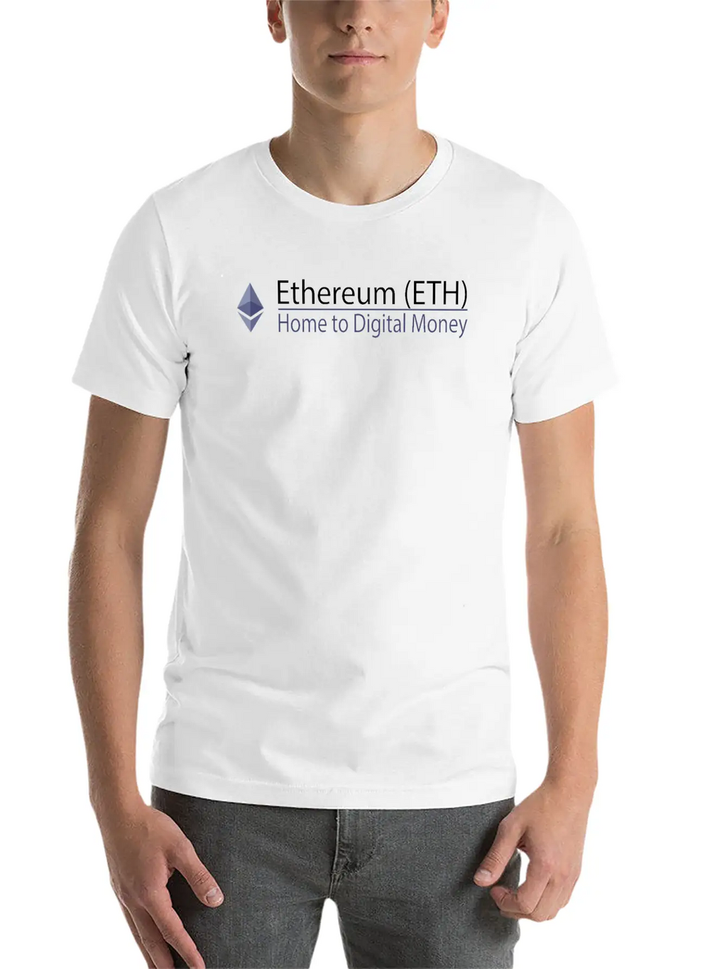 Ethereum Essential Cotton Tee For Daily Outfits – Unisex Style