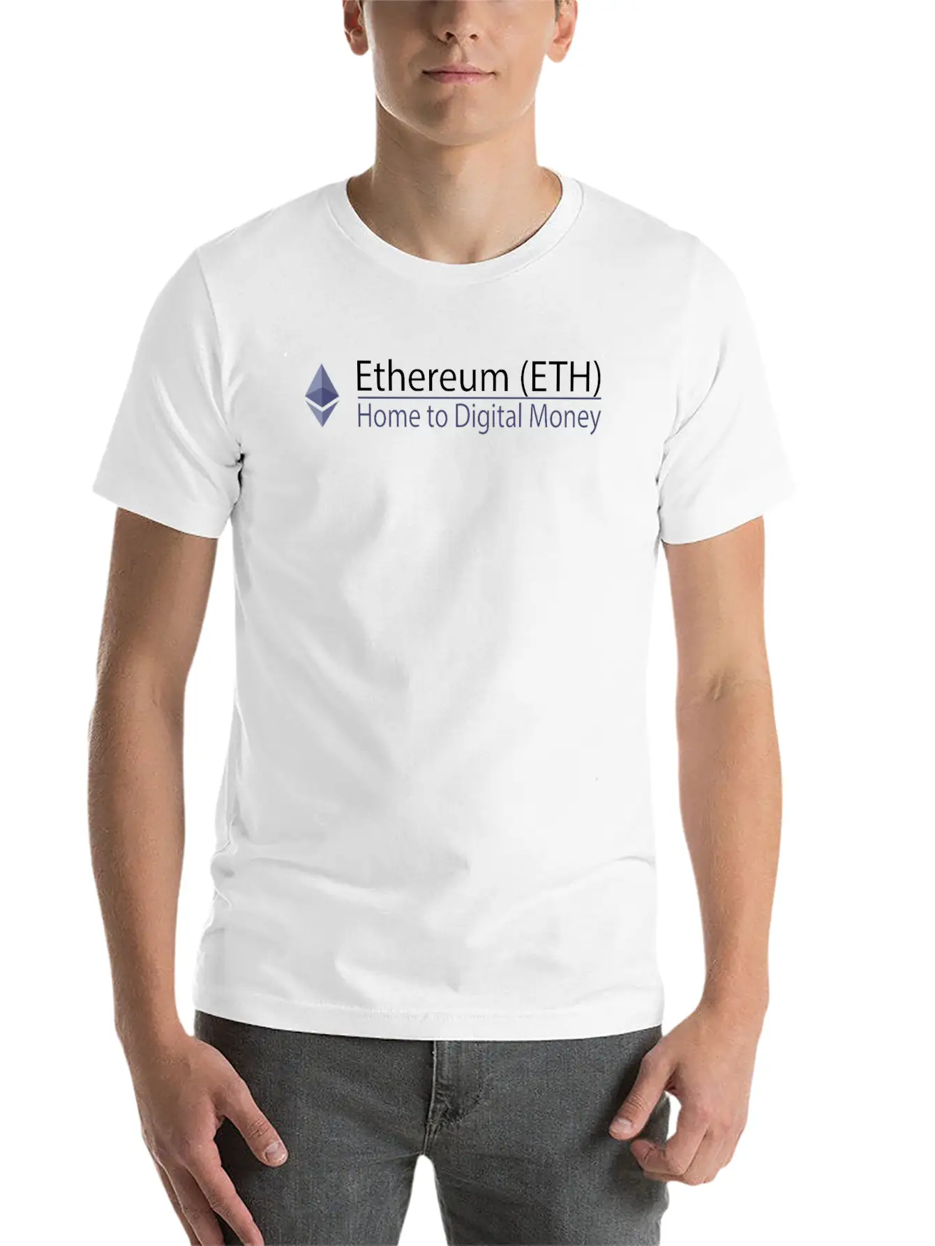 Ethereum Essential Cotton Tee For Daily Outfits – Unisex Style