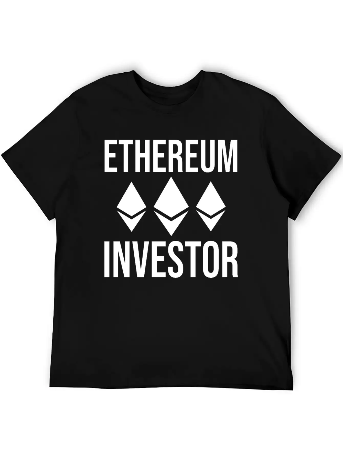 Ethereum ETH HODL Cryptocurrency Essential Cotton Tee For Daily Outfits – Unisex Style