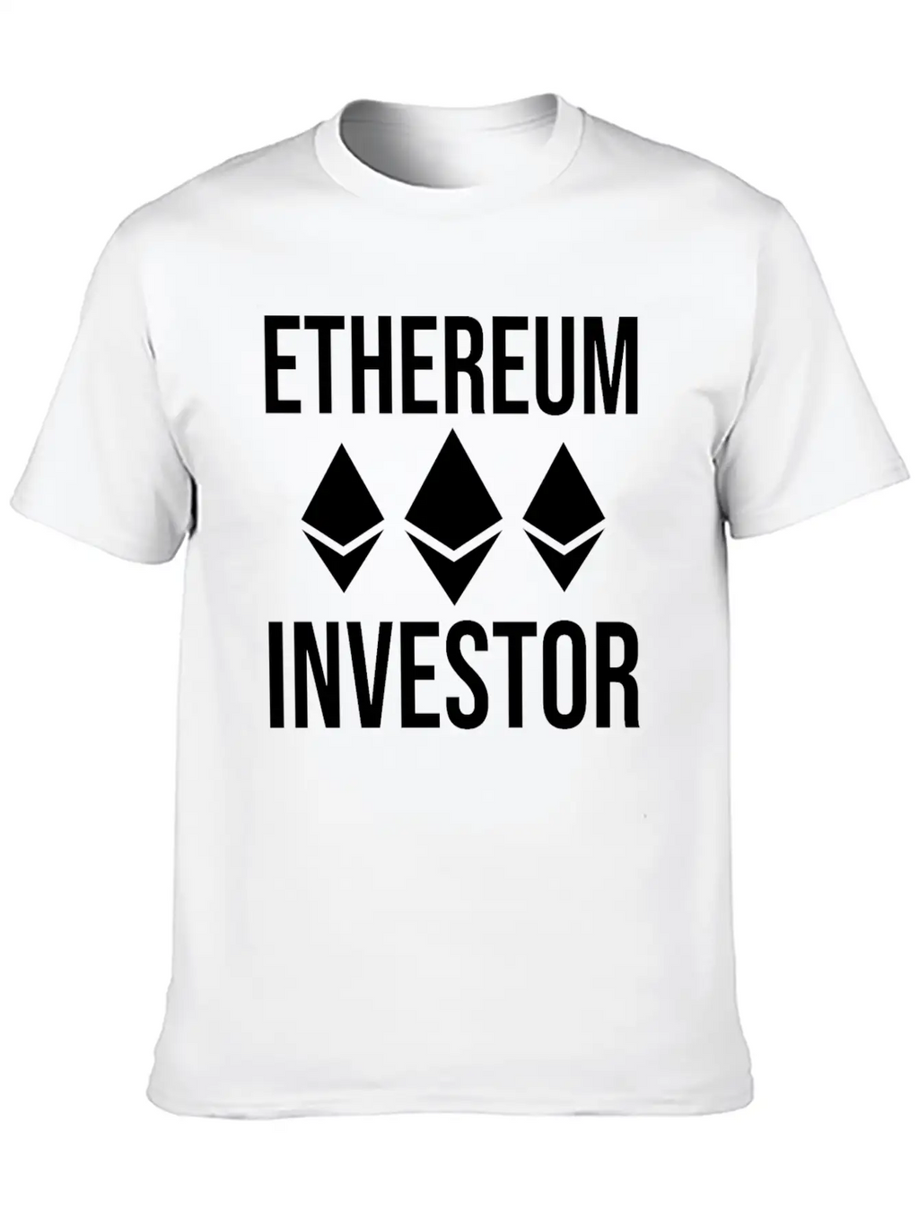 Ethereum ETH HODL Cryptocurrency Essential Cotton Tee For Daily Outfits – Unisex Style
