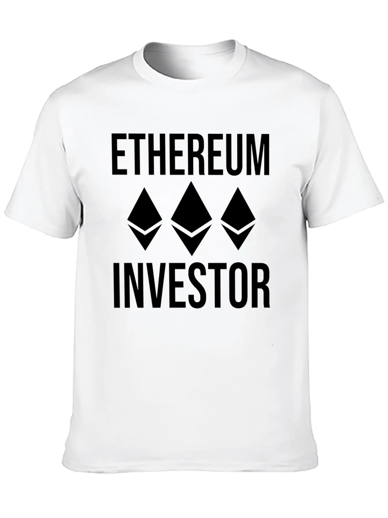 Ethereum ETH HODL Cryptocurrency Essential Cotton Tee For Daily Outfits – Unisex Style