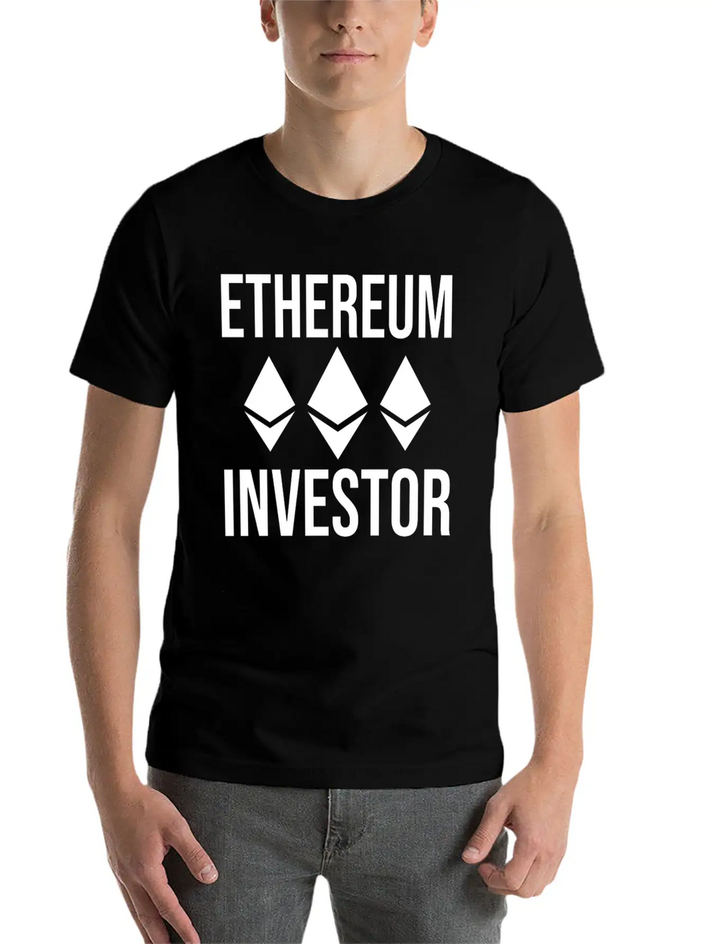 Ethereum ETH HODL Cryptocurrency Essential Cotton Tee For Daily Outfits – Unisex Style