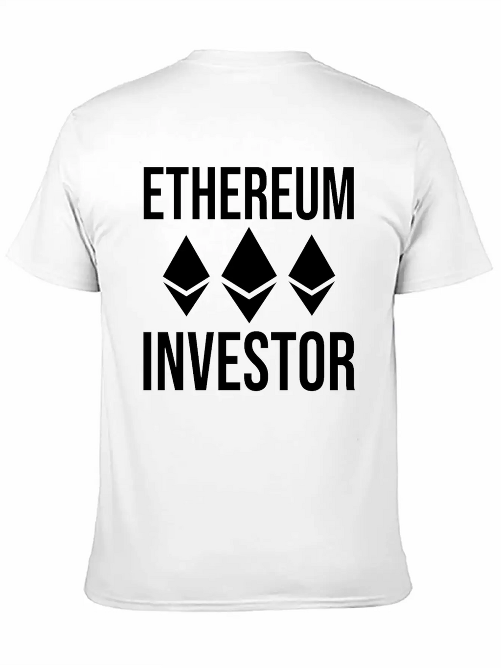 Ethereum ETH HODL Cryptocurrency Essential Cotton Tee For Daily Outfits – Unisex Style