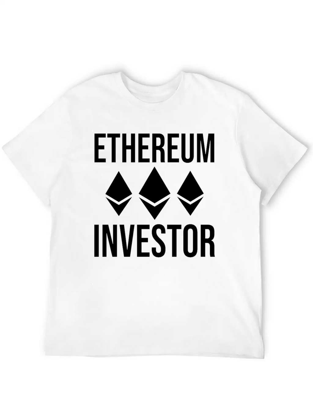 Ethereum ETH HODL Cryptocurrency Essential Cotton Tee For Daily Outfits – Unisex Style