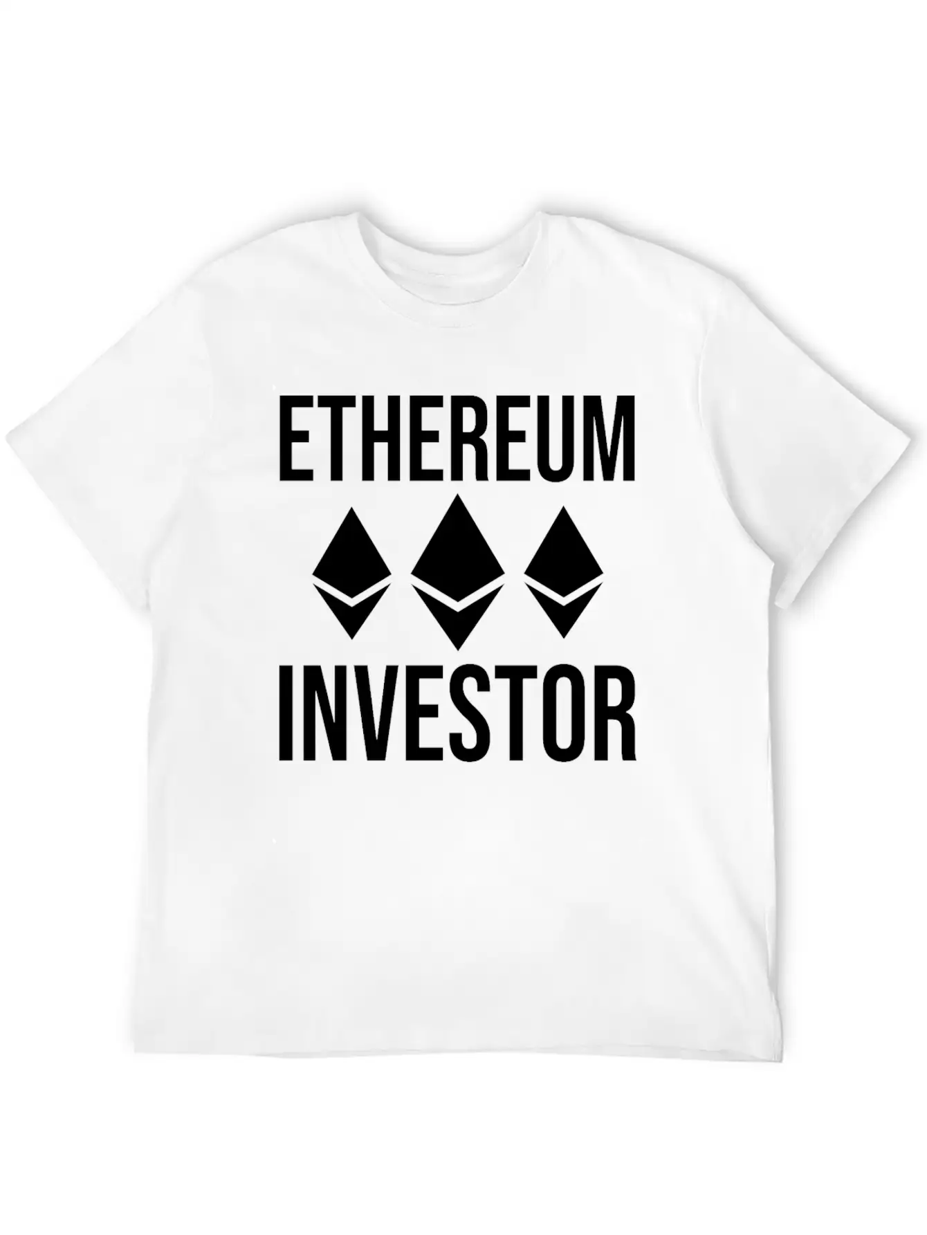 Ethereum ETH HODL Cryptocurrency Essential Cotton Tee For Daily Outfits – Unisex Style