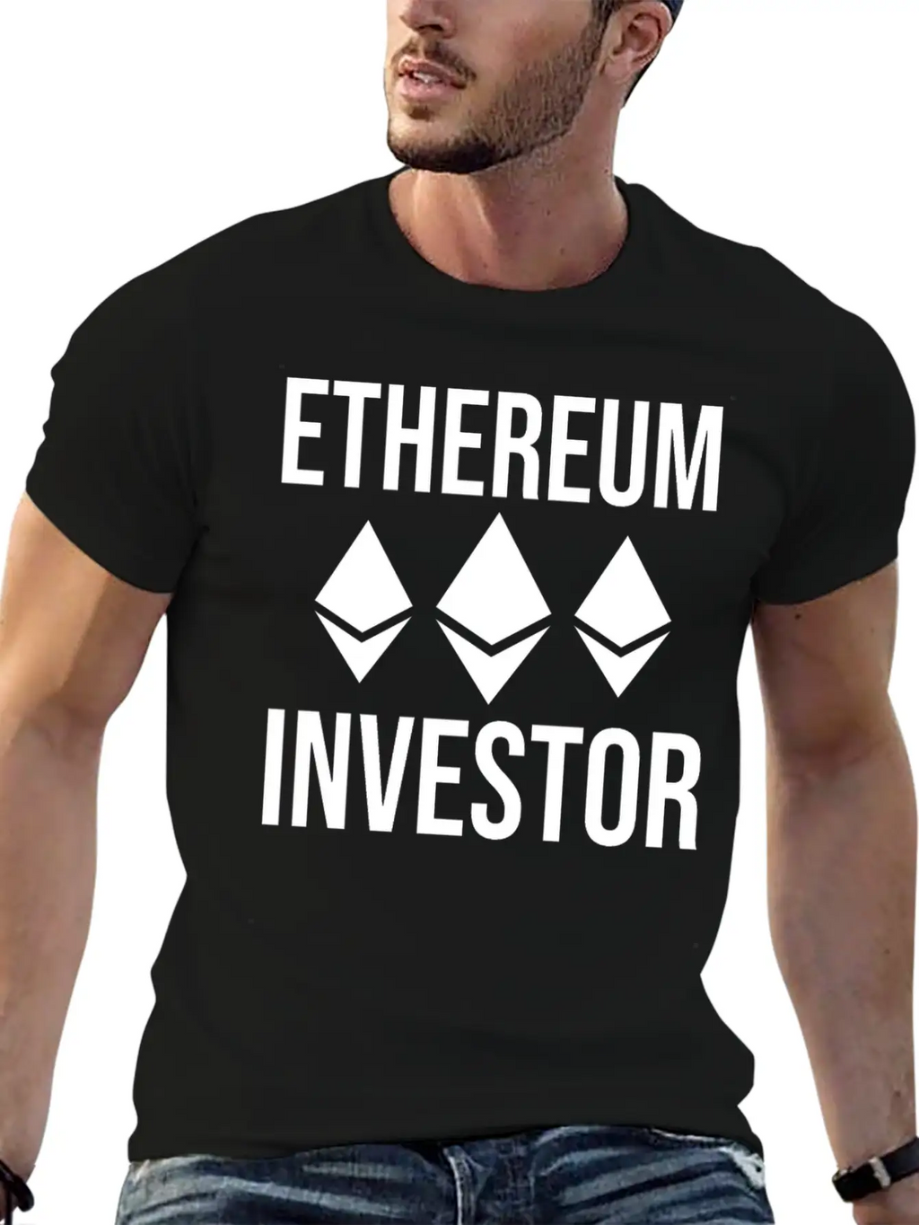 Ethereum ETH HODL Cryptocurrency Essential Cotton Tee For Daily Outfits – Unisex Style