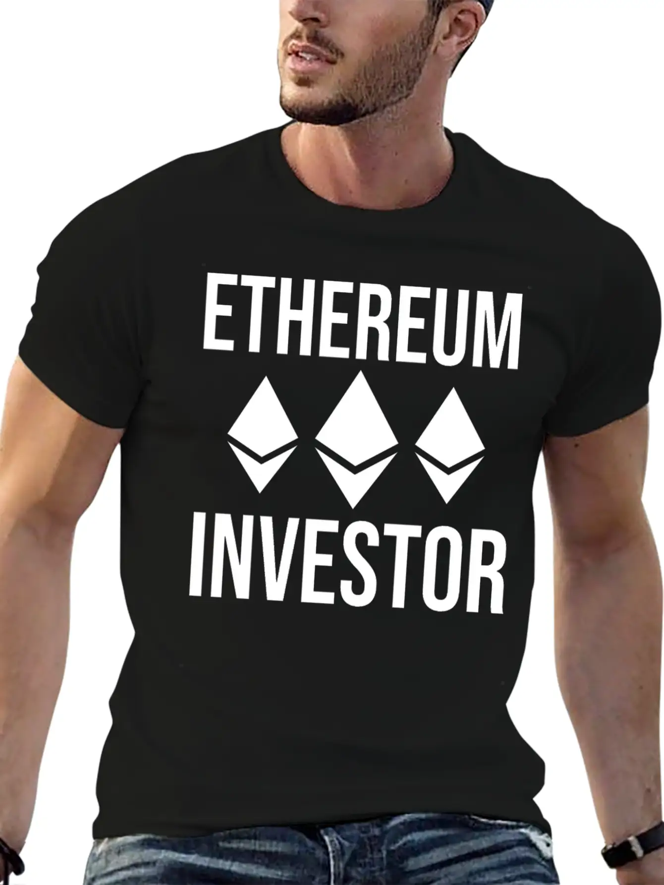 Ethereum ETH HODL Cryptocurrency Essential Cotton Tee For Daily Outfits – Unisex Style