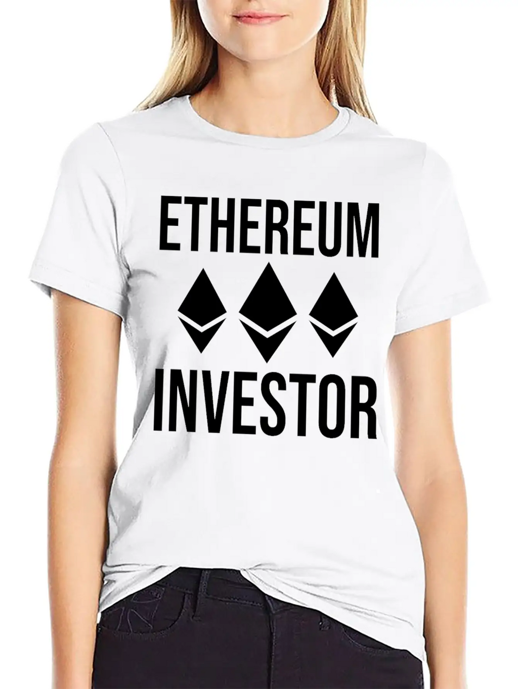 Ethereum ETH HODL Cryptocurrency Essential Cotton Tee For Daily Outfits – Unisex Style