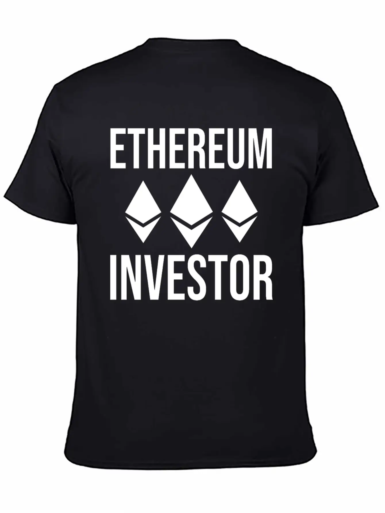 Ethereum ETH HODL Cryptocurrency Essential Cotton Tee For Daily Outfits – Unisex Style