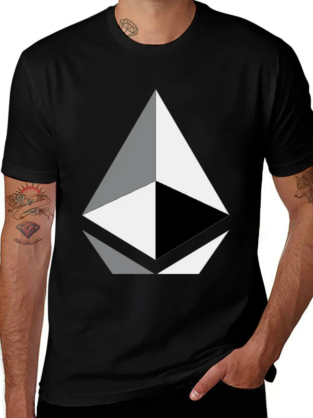Ethereum Revolution Unisex Casual T-Shirt – Clean Design For Daily Comfort