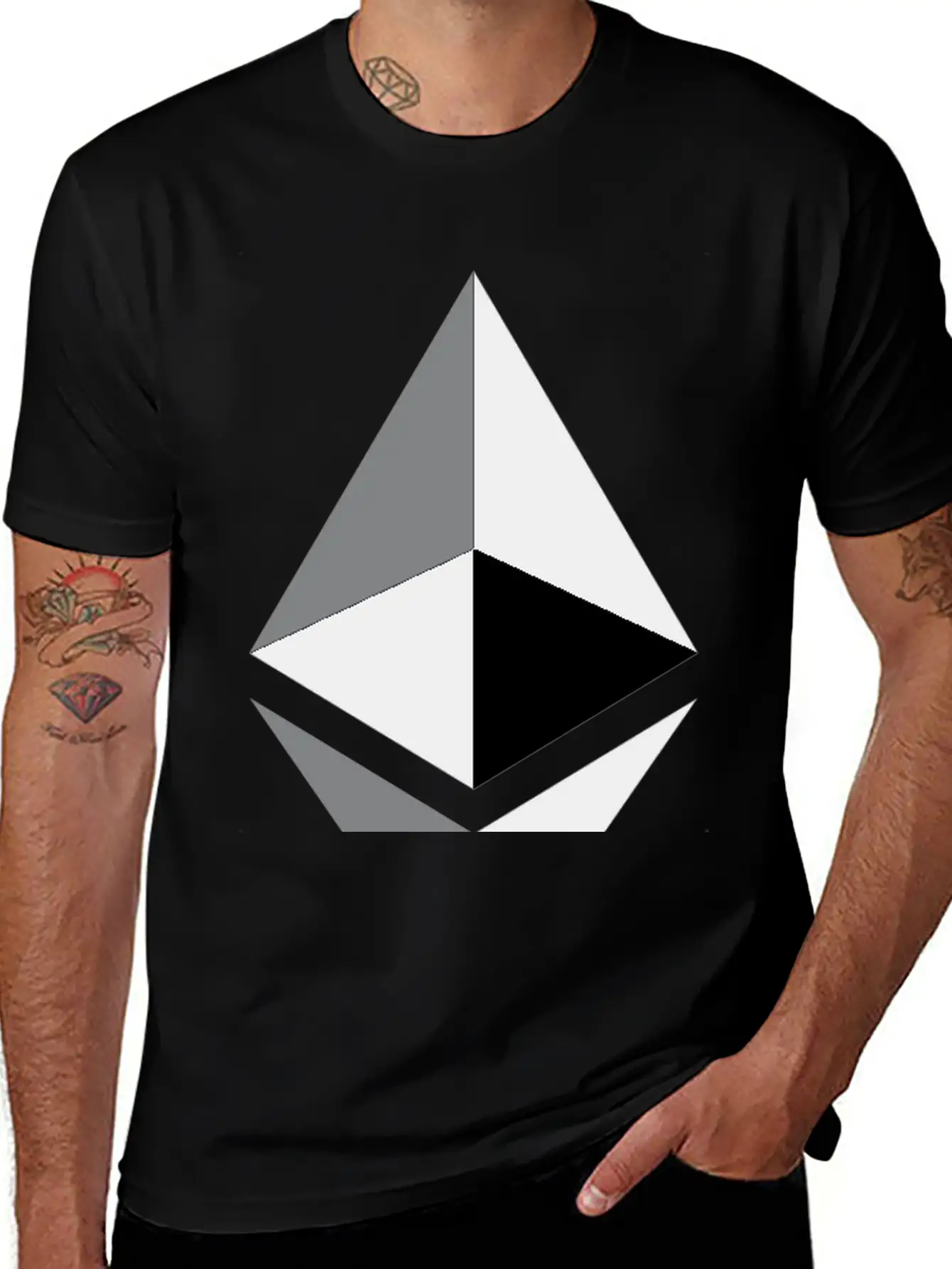 Ethereum Revolution Unisex Casual T-Shirt – Clean Design For Daily Comfort